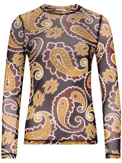 JW Anderson paisley-print top
