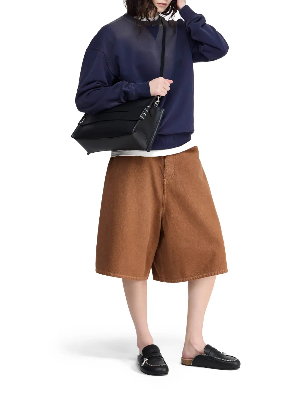 JW Anderson Sweater met Anchor-logo Blauw