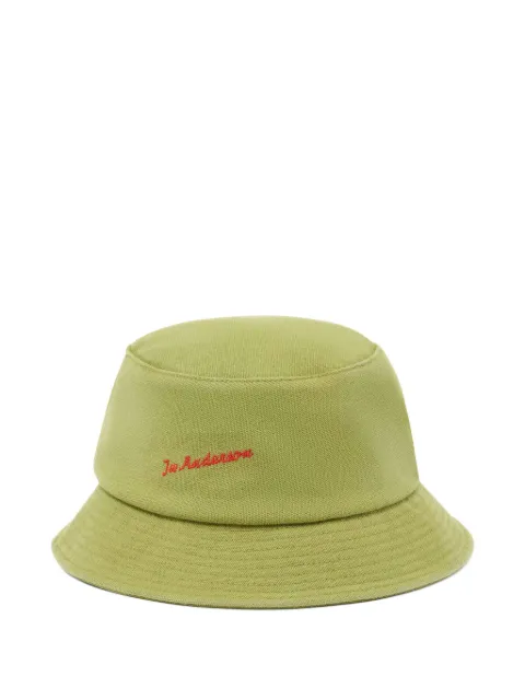 JW Anderson logo-embroidered bucket hat 