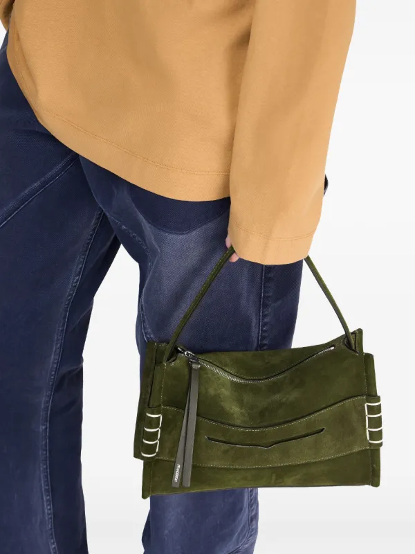 JW Anderson ローファー ショルダーバッグ | グリーン | FARFETCH JP