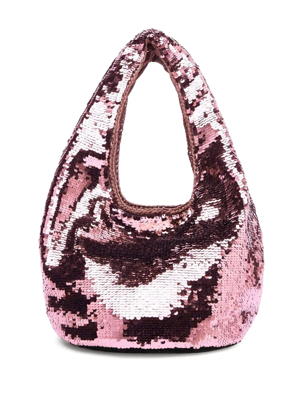 Jw Anderson Mini Sequinned Tote Bag In Pink