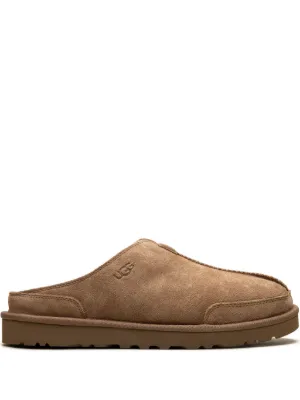 UGG Classic Slip-On Slippers | Brown | FARFETCH display picture 1