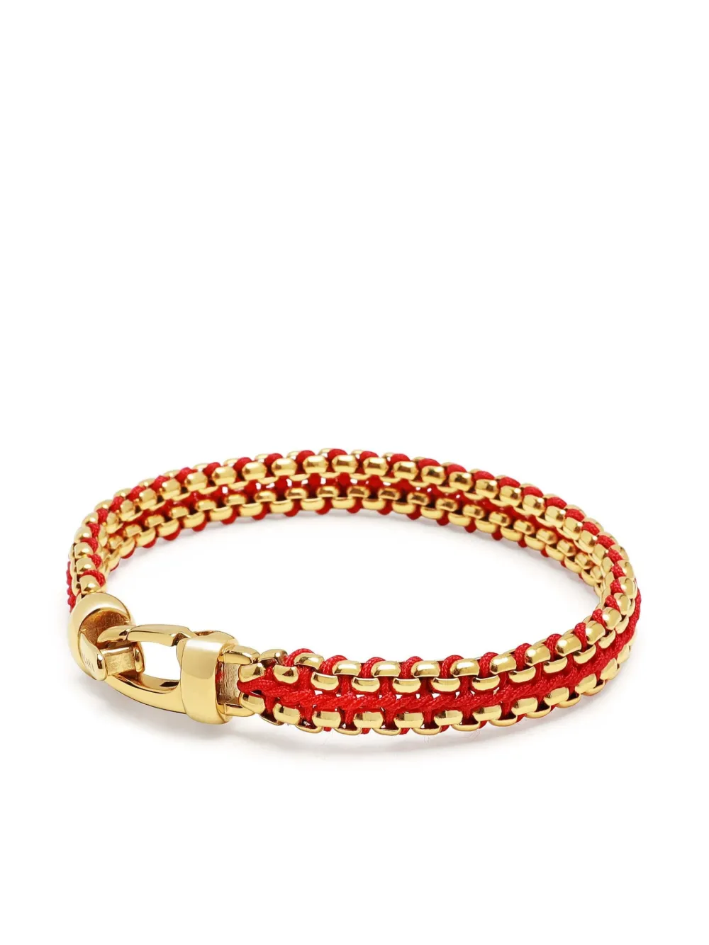 Woven 8mm Box Chain Bracelet