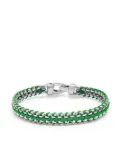 Nialaya Jewelry Woven 8mm Box Chain bracelet - Silver