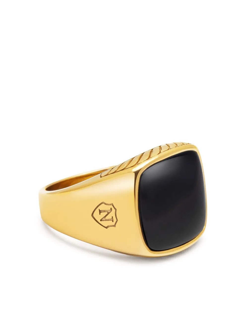 onyx signet ring