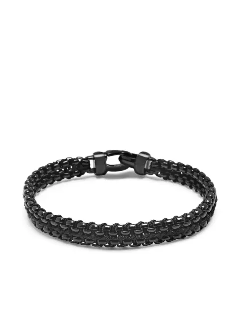 Nialaya Jewelry Woven 8mm Box Chain bracelet