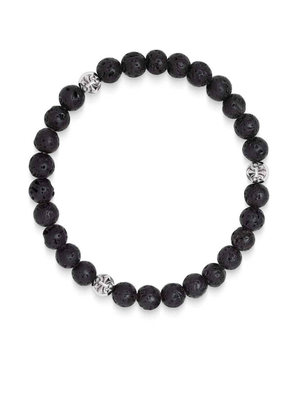 6mm onyx beaded bracelet