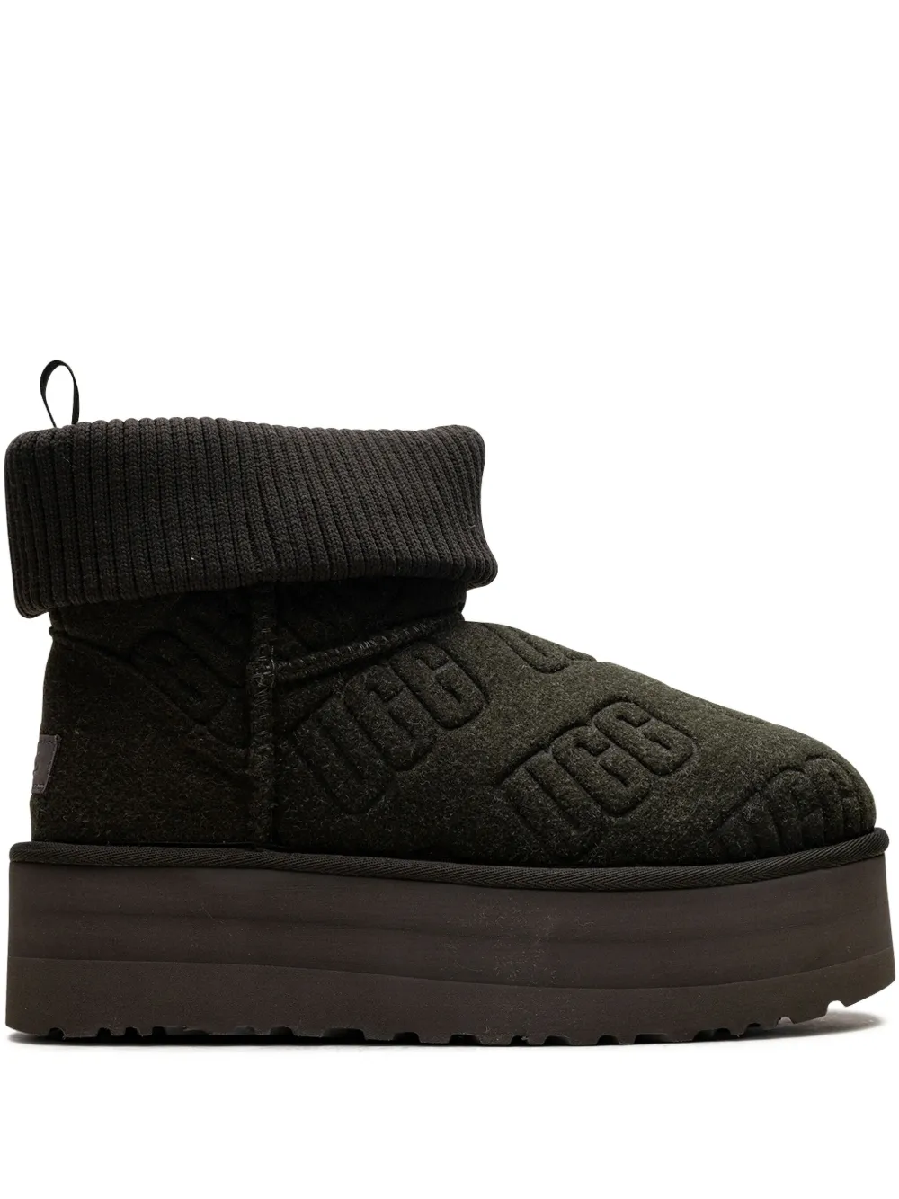 UGG Classic Mini Platform "Forest Night" boots Green