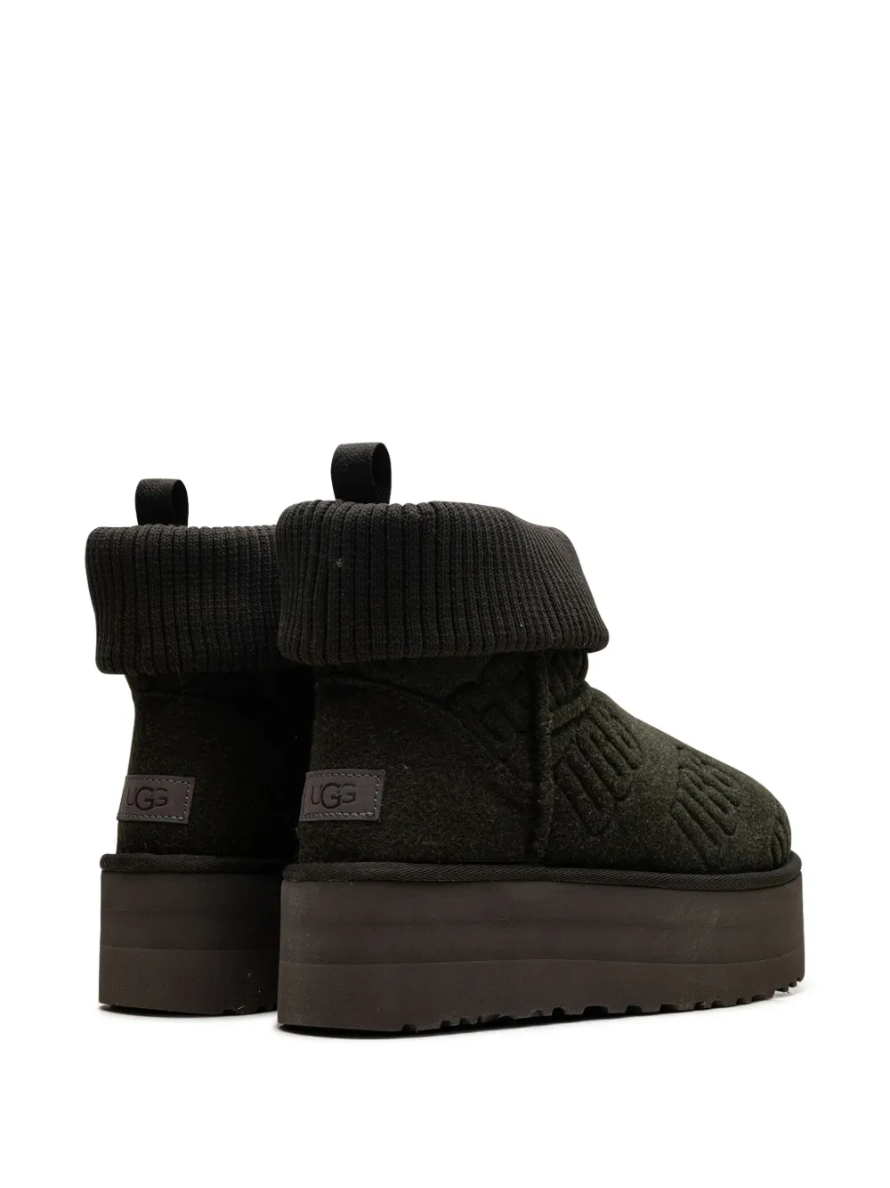 UGG Classic Mini Platform "Forest Night" boots Green