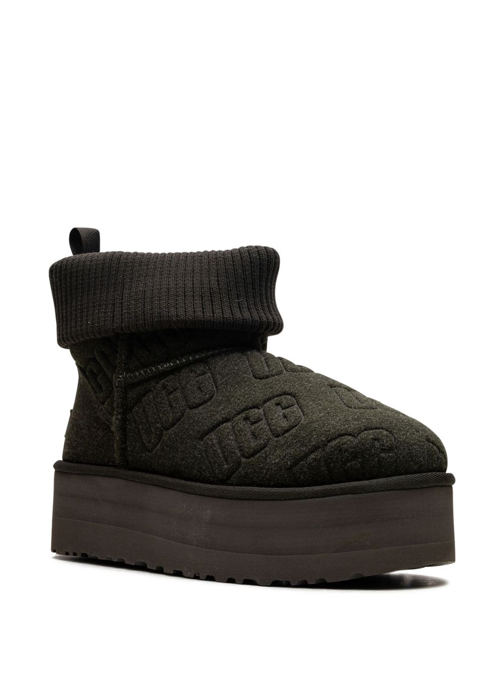 UGG Classic Mini Platform "Forest Night" boots - Groen