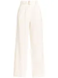 HEVRON linen trousers - Neutrals