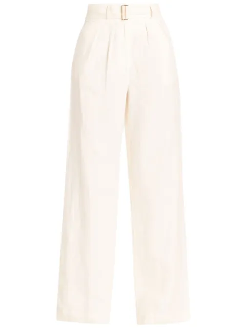 HEVRON linen trousers