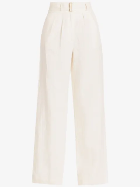 HEVRON linen trousers