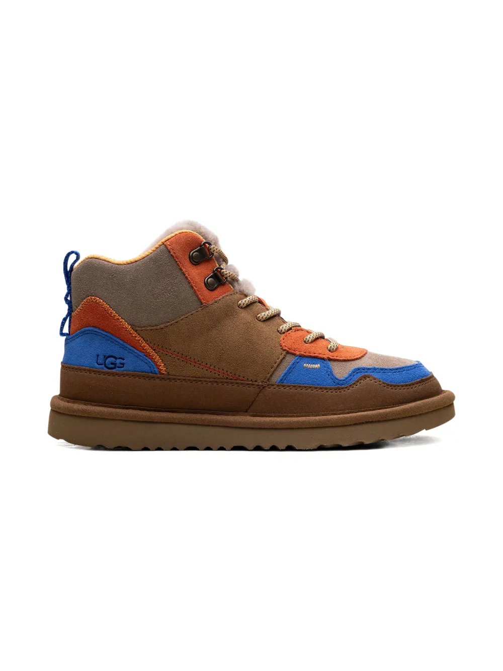 UGG Kids Highland Hi Heritage Chestnut sneakers - Bruin