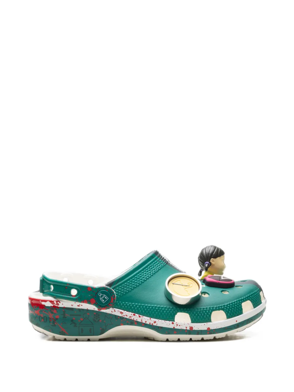 Crocs Squid Game Classic Clog sandals - Verde