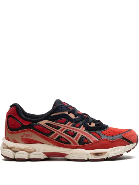 ASICS x Bleach GEL-NYC "Renji Abarai - Red/Black" sneakers