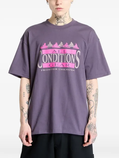 Nike graphic-print crew-neck T-shirt