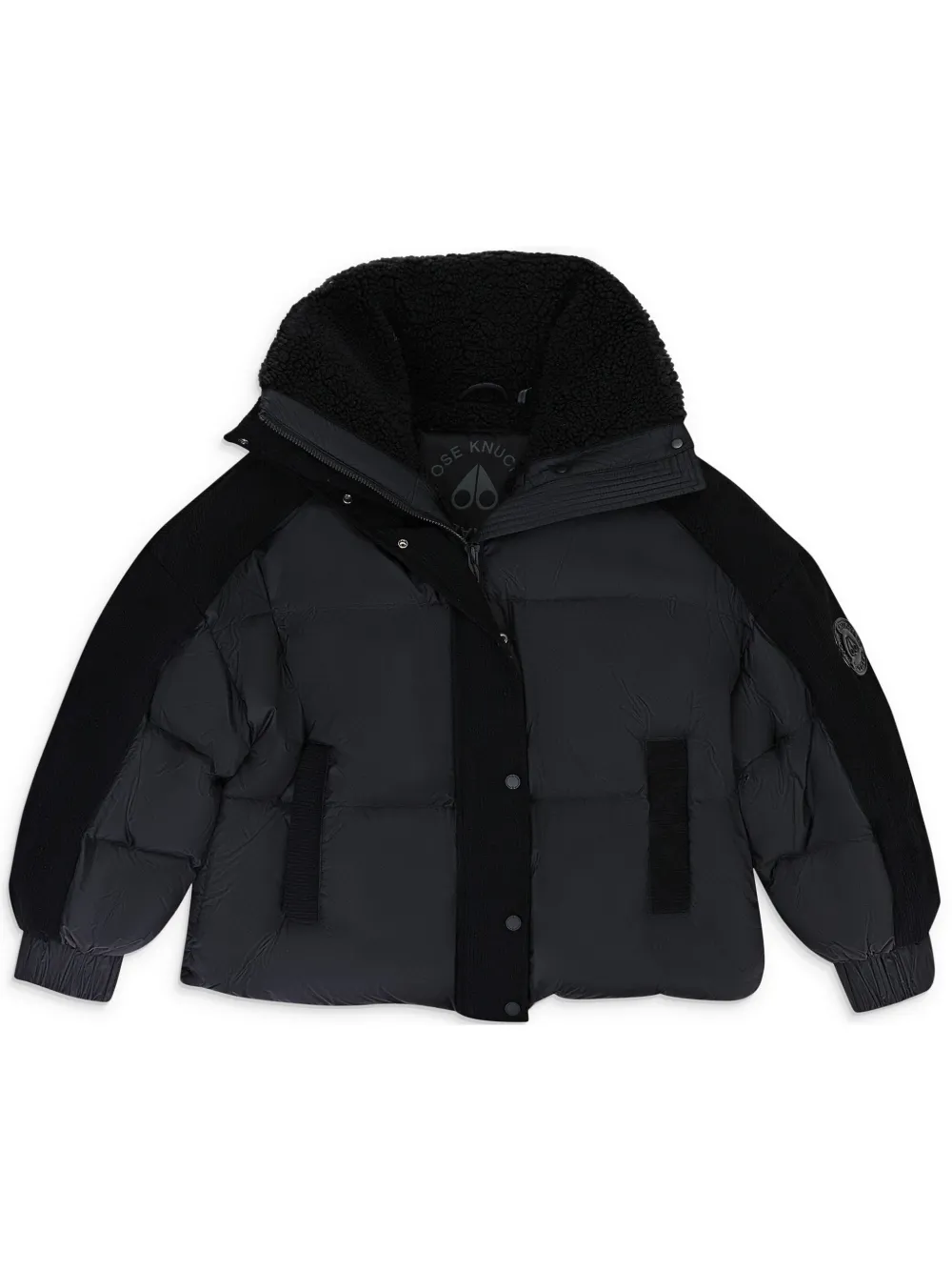 Moose Knuckles Elmira Jacket In Schwarz