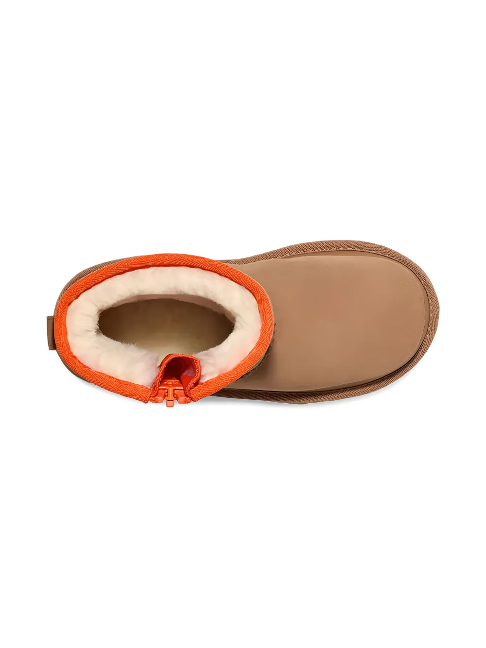 UGG Kids Mini Zipper Tape laarzen Beige