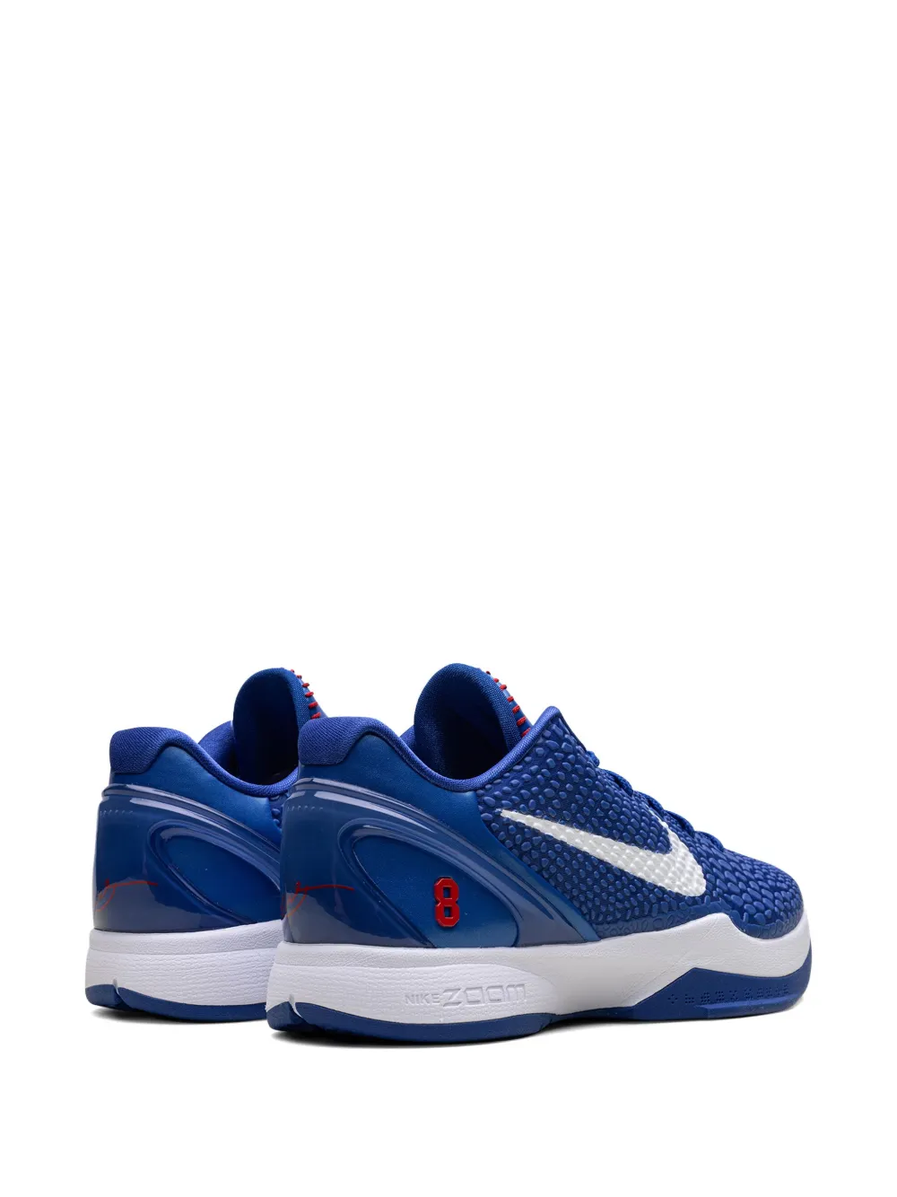 Nike Zoom Kobe 6 Protro Dodgers "Game Royal White University Red" sneakers Blue