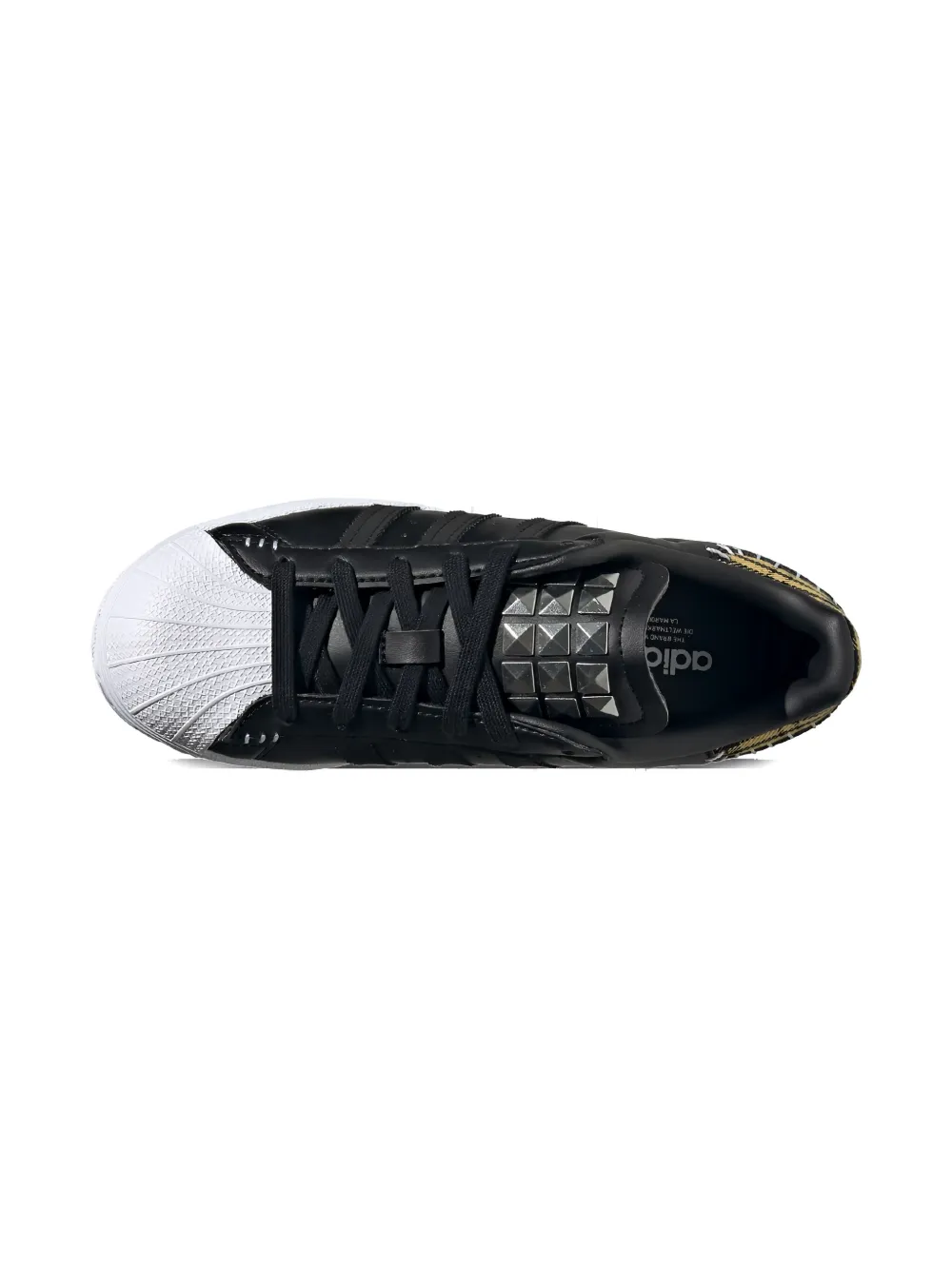 adidas Kids Superstar "Punk" sneakers Black