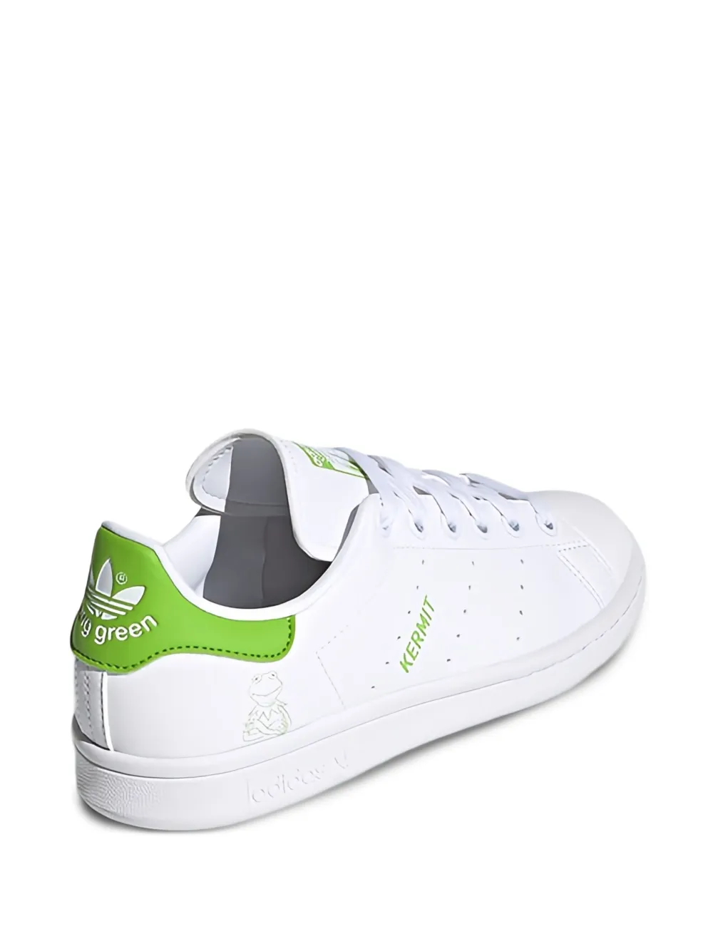 adidas Kids Stan Smith "Kermit" sneakers White
