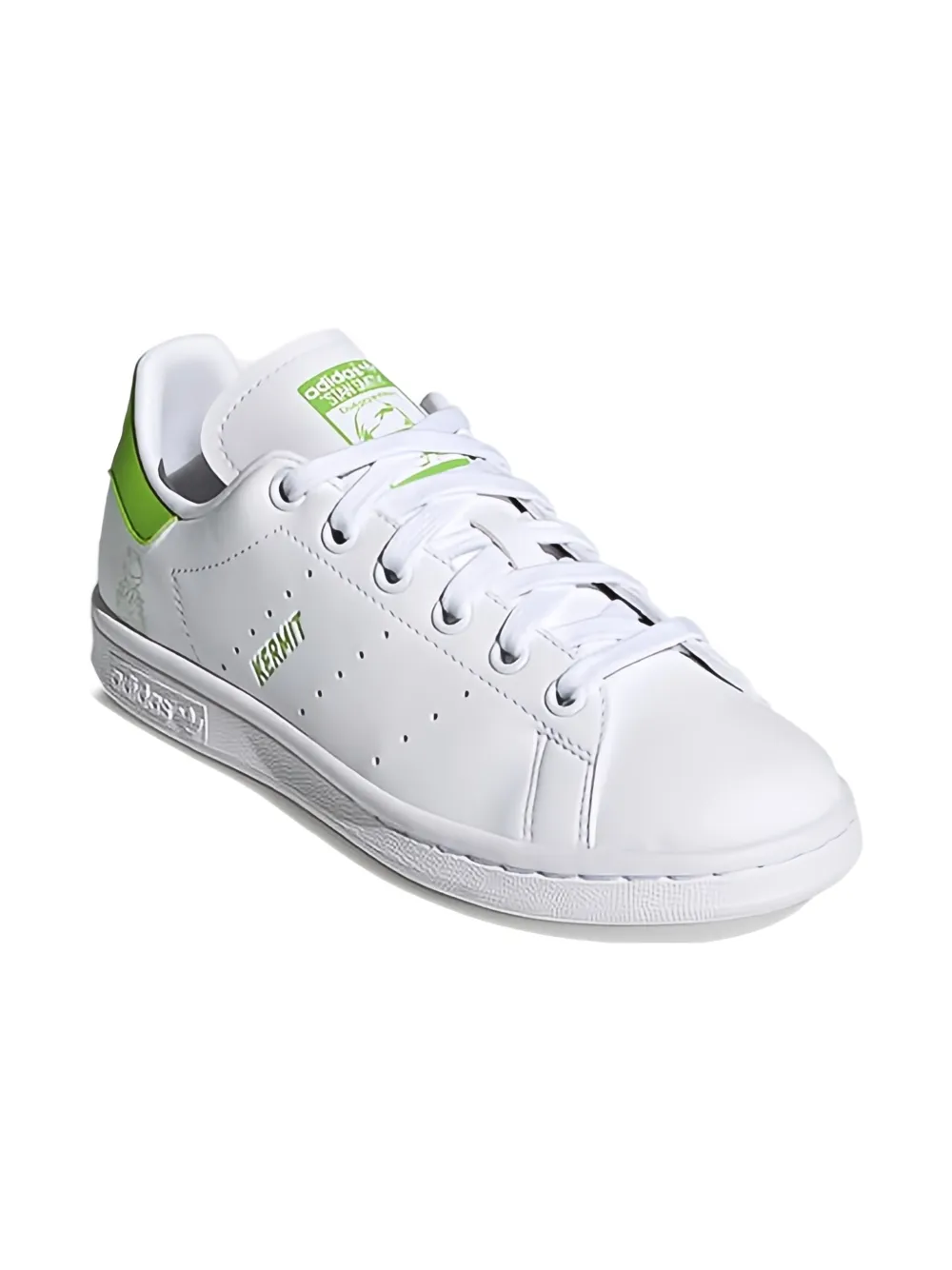adidas Kids Stan Smith "Kermit" sneakers Wit