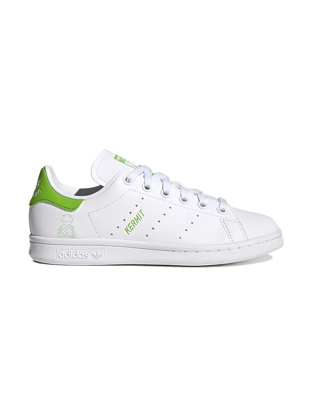 Adidas Kids Stan Smith "Kermit" sneakers Wit