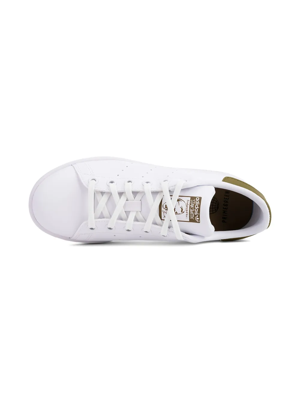 adidas Kids Stan Smith "White Wild Moss" sneakers Wit