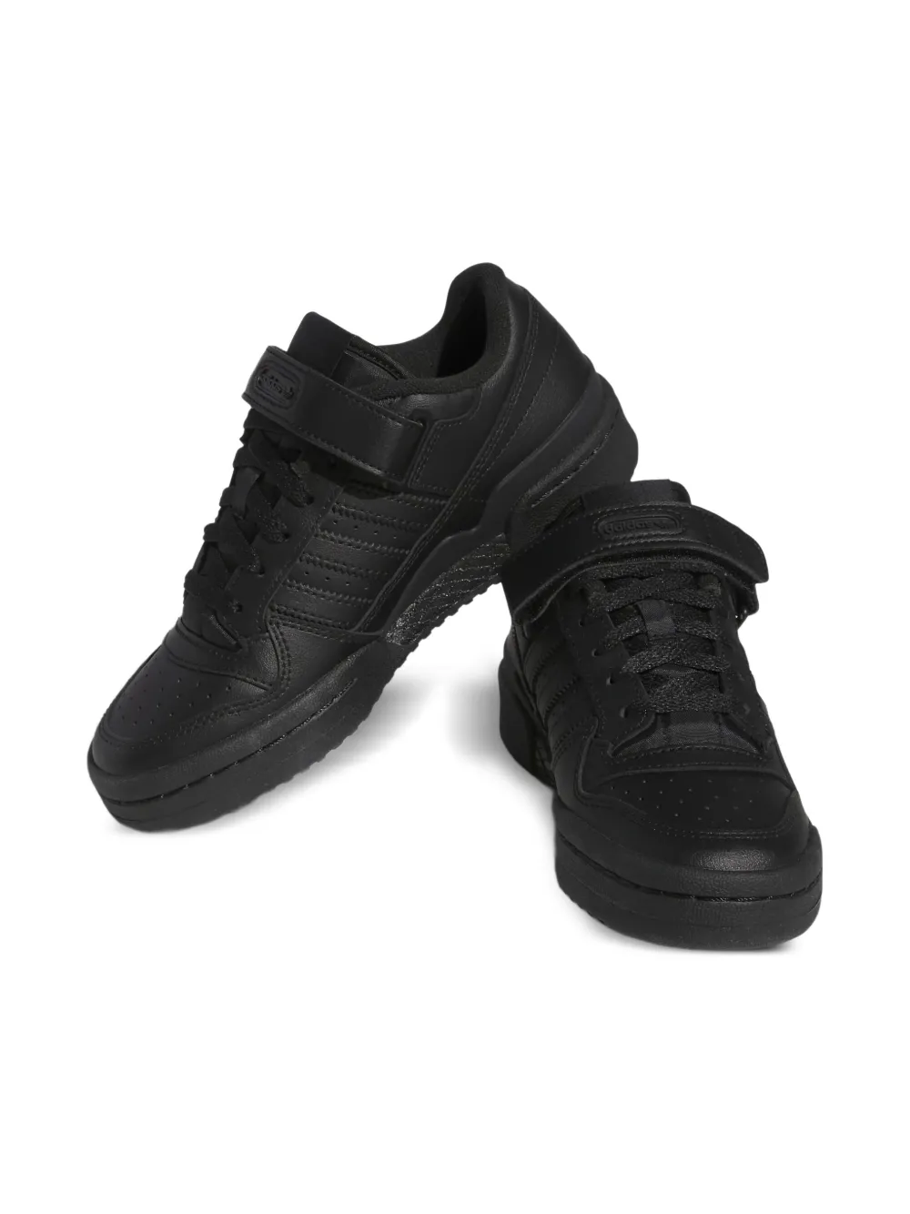 adidas Kids Tennis Forum Low "Core Black" sneakers
