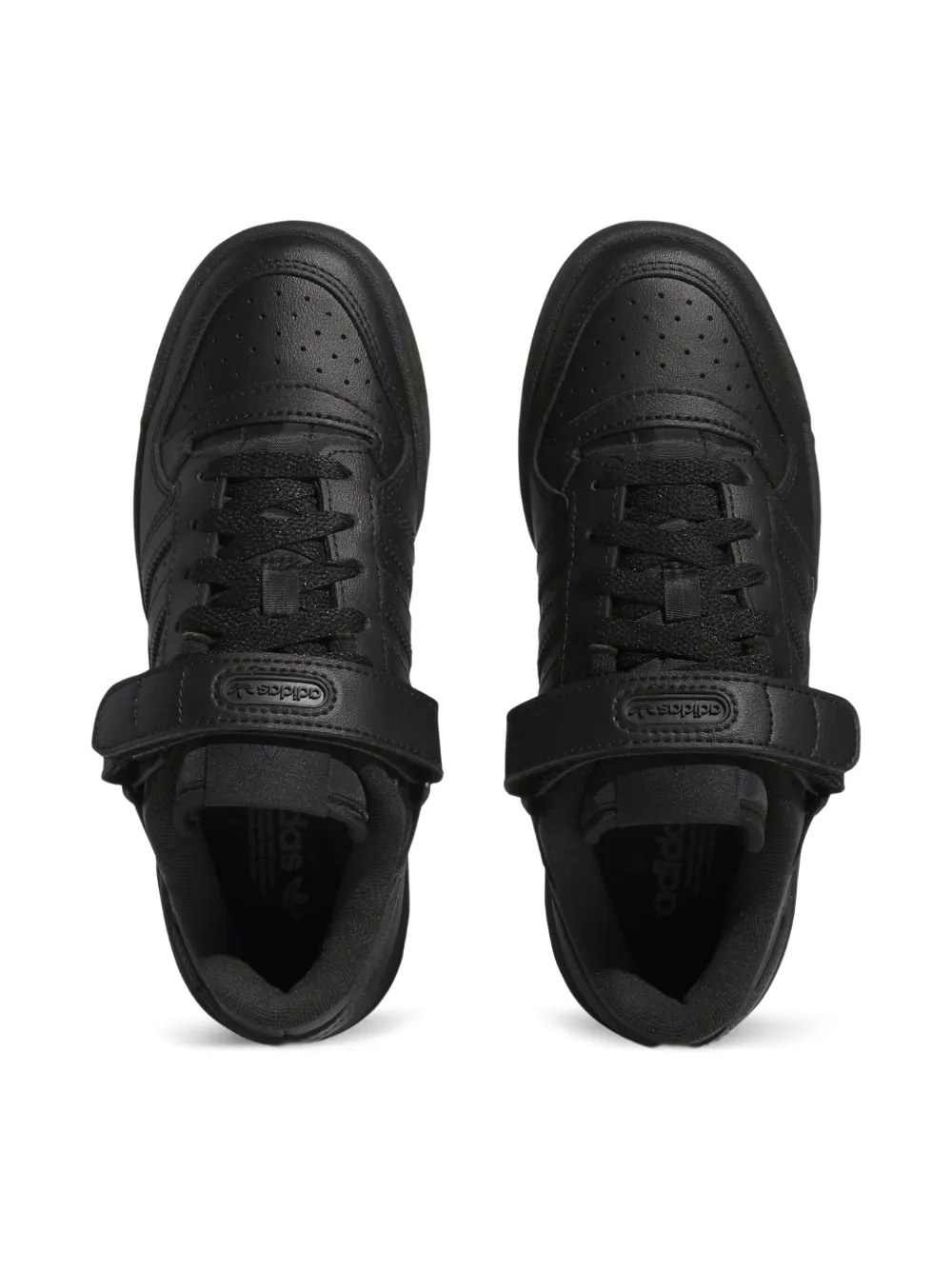 adidas Kids Tennis Forum Low "Core Black" sneakers