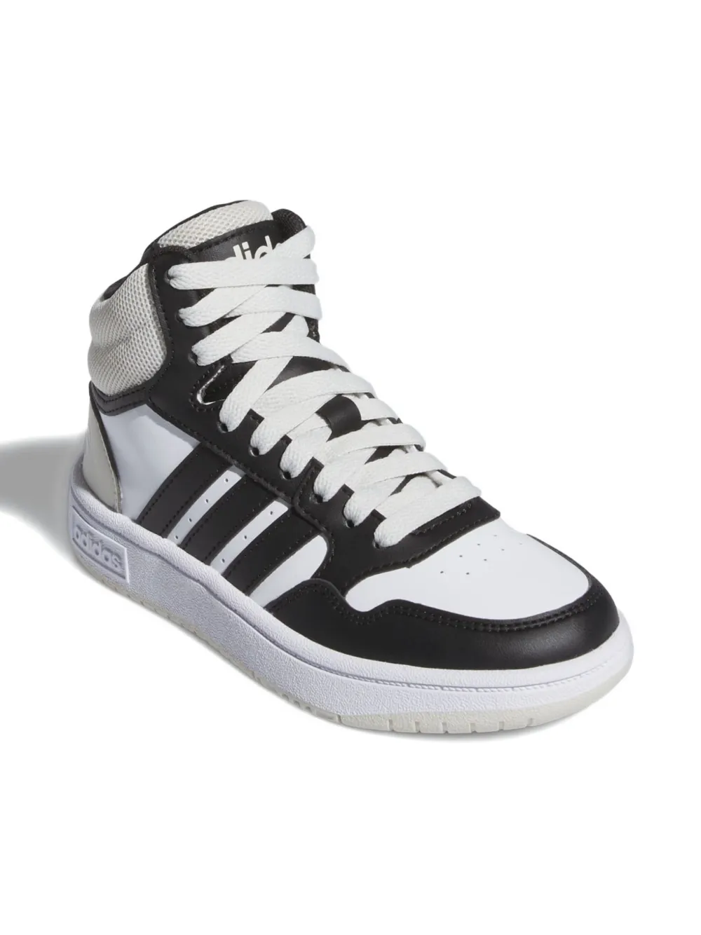 Adidas Kids Hoops 3.0 Mid "White Black" sneakers