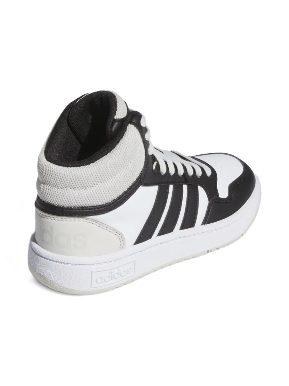 adidas Kids Hoops 3.0 Mid "White Black" sneakers