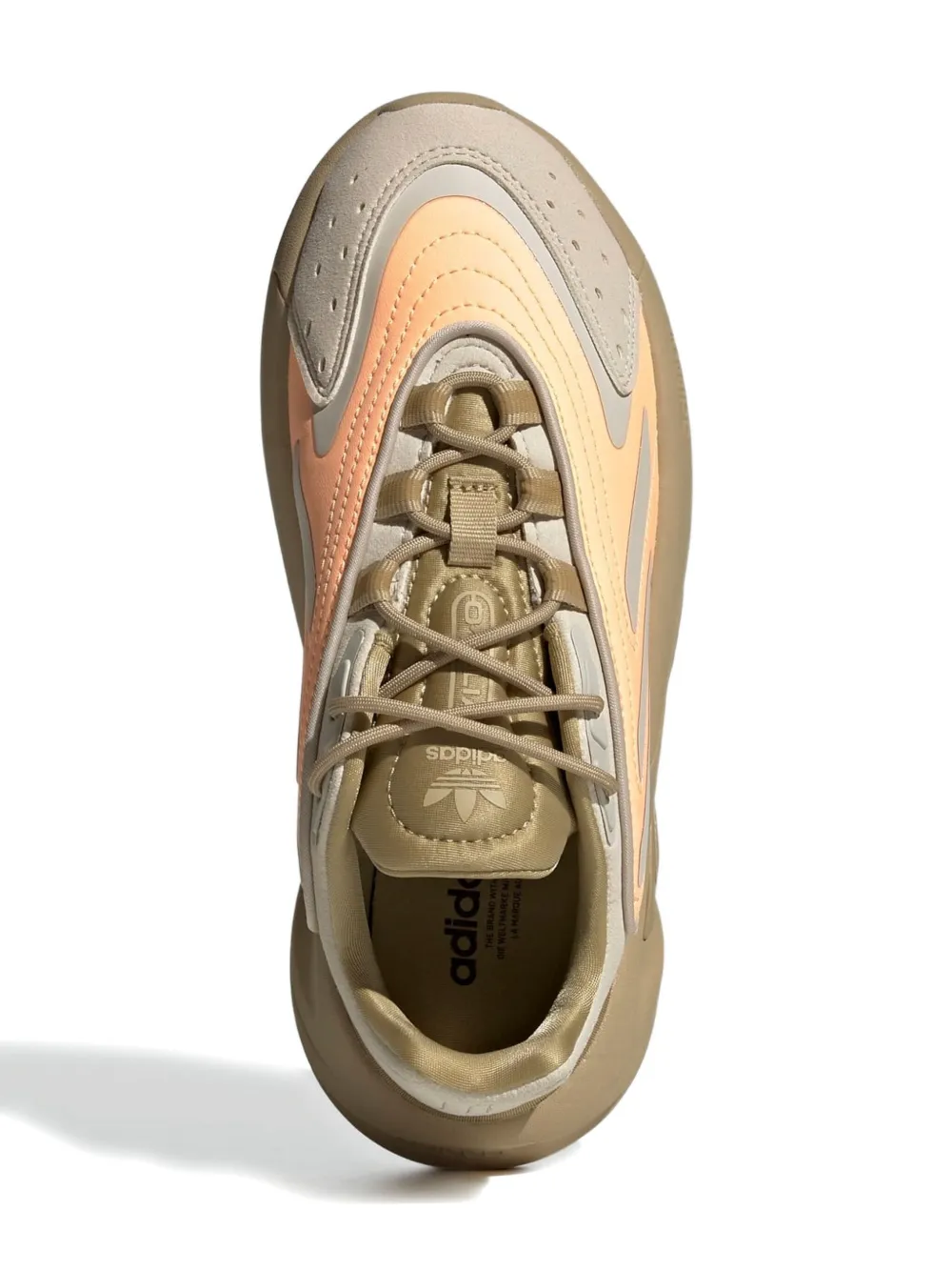adidas Kids Ozelia "Bliss Screaming Orange" sneakers Brown