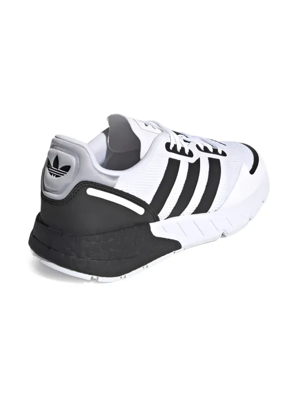 Adidas Kids ZX 1K Boost “Cloud White/Core Black/Halo Silver