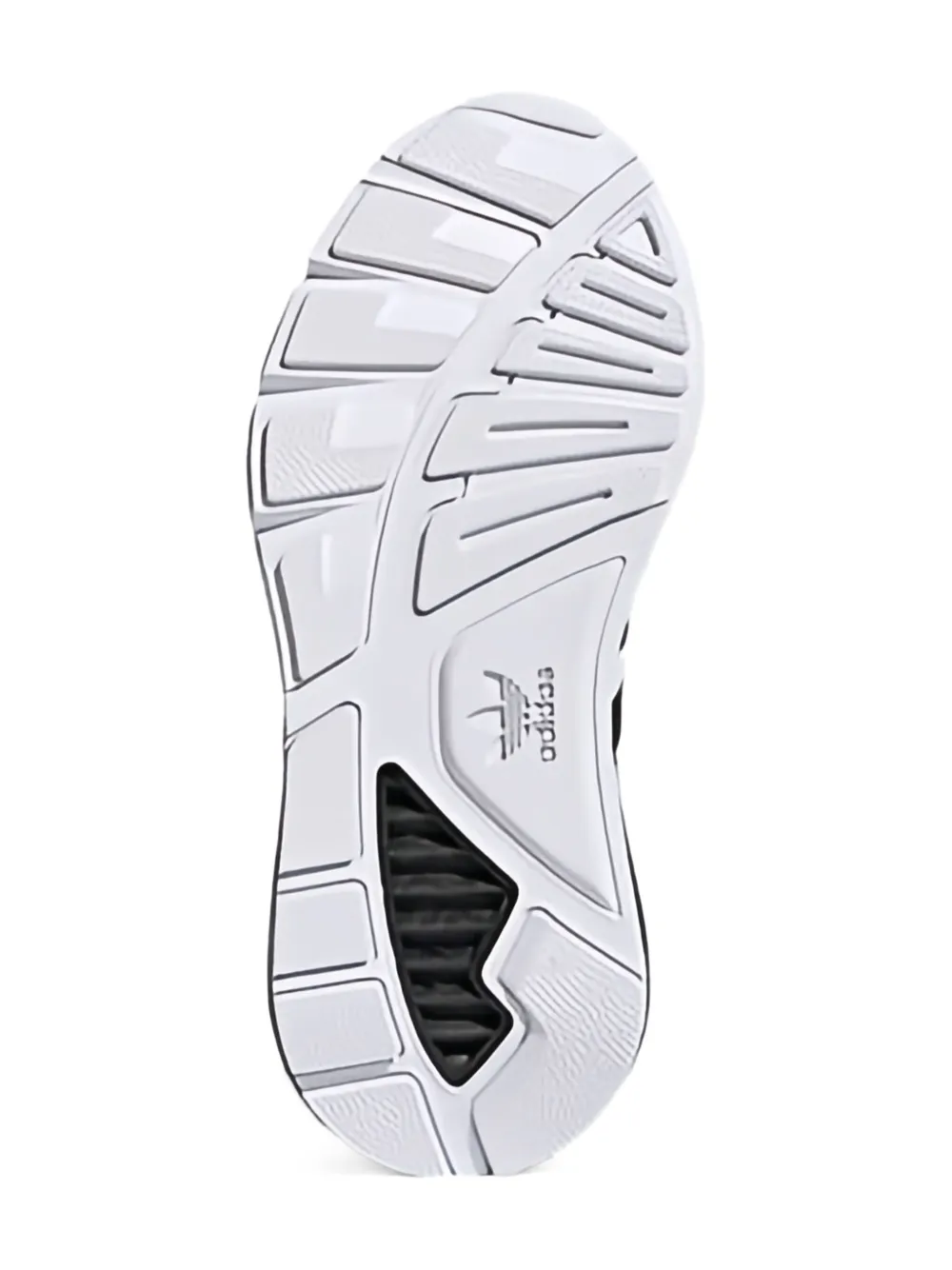 adidas Kids ZX 1K Boost "Cloud White Core Black Halo Silver" sneakers Wit