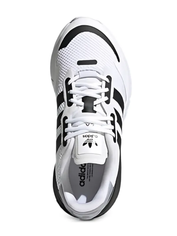 Adidas Kids ZX 1K Boost “Cloud White/Core Black/Halo Silver