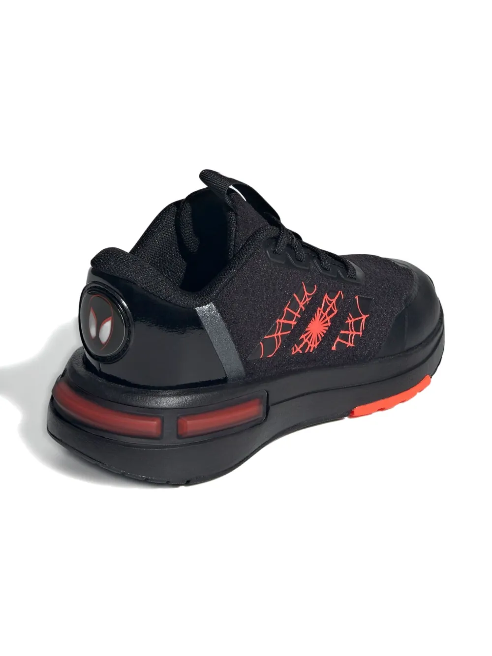 adidas Kids x Marvel Spiderman Racer "Core Black Solar Red Core Black" sneakers Zwart