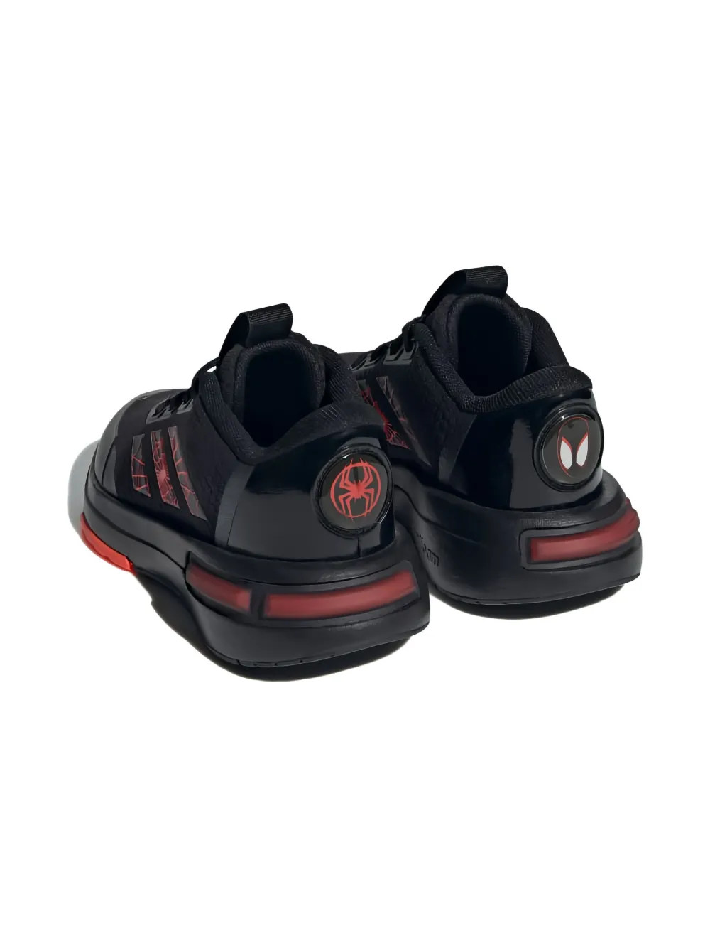 adidas Kids x Marvel Spiderman Racer "Core Black Solar Red Core Black" sneakers