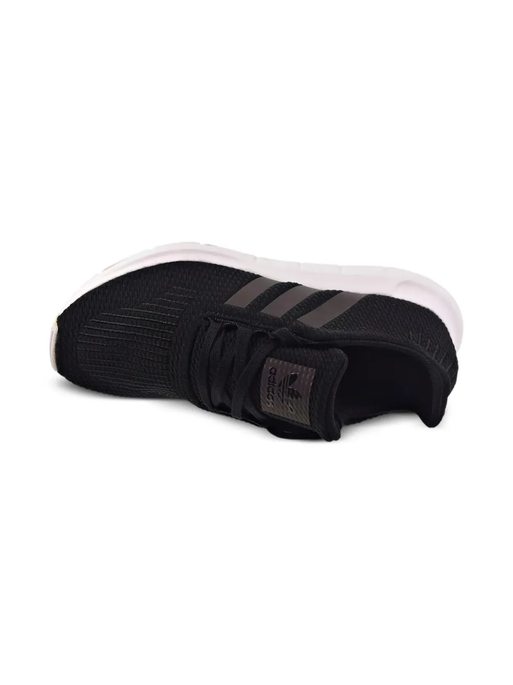 adidas Kids Swift Run "Core Black White" sneakers