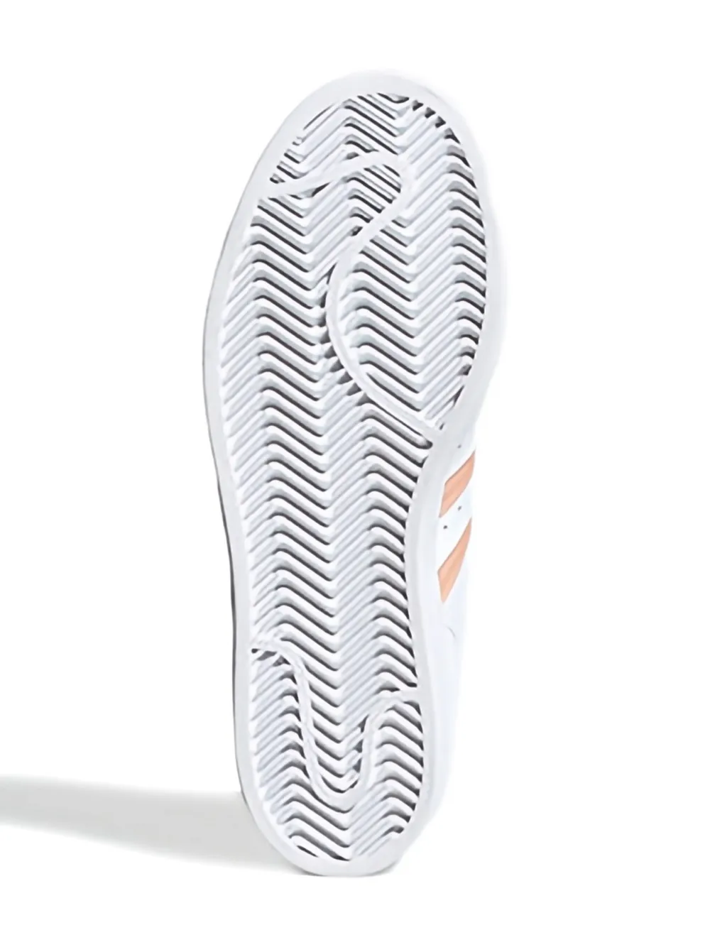 Adidas Originals Superstar "cloud White/haze Coral" Sneakers In Multi