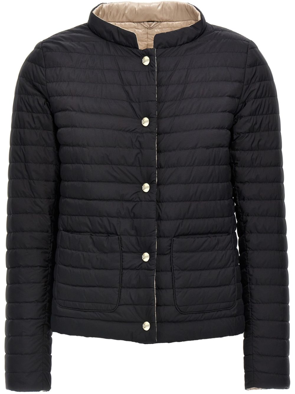 Herno Reversible Down Jacket Black FARFETCH PH