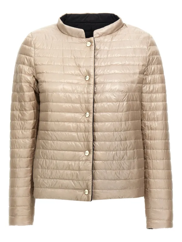 Herno リバーシブル ダウンジャケット | ブラック | FARFETCH JP