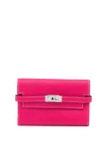 Hermès Pre-Owned 2013 Medium Epsom Kelly Depliant Wallet small wallets - Pink