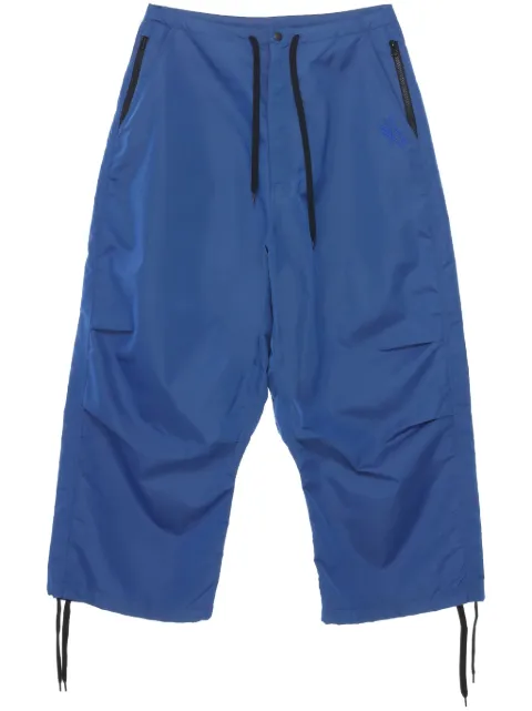 Hed Mayner x Reebok logo刺绣运动裤