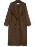 Róhe stitches pockets coat - Brown