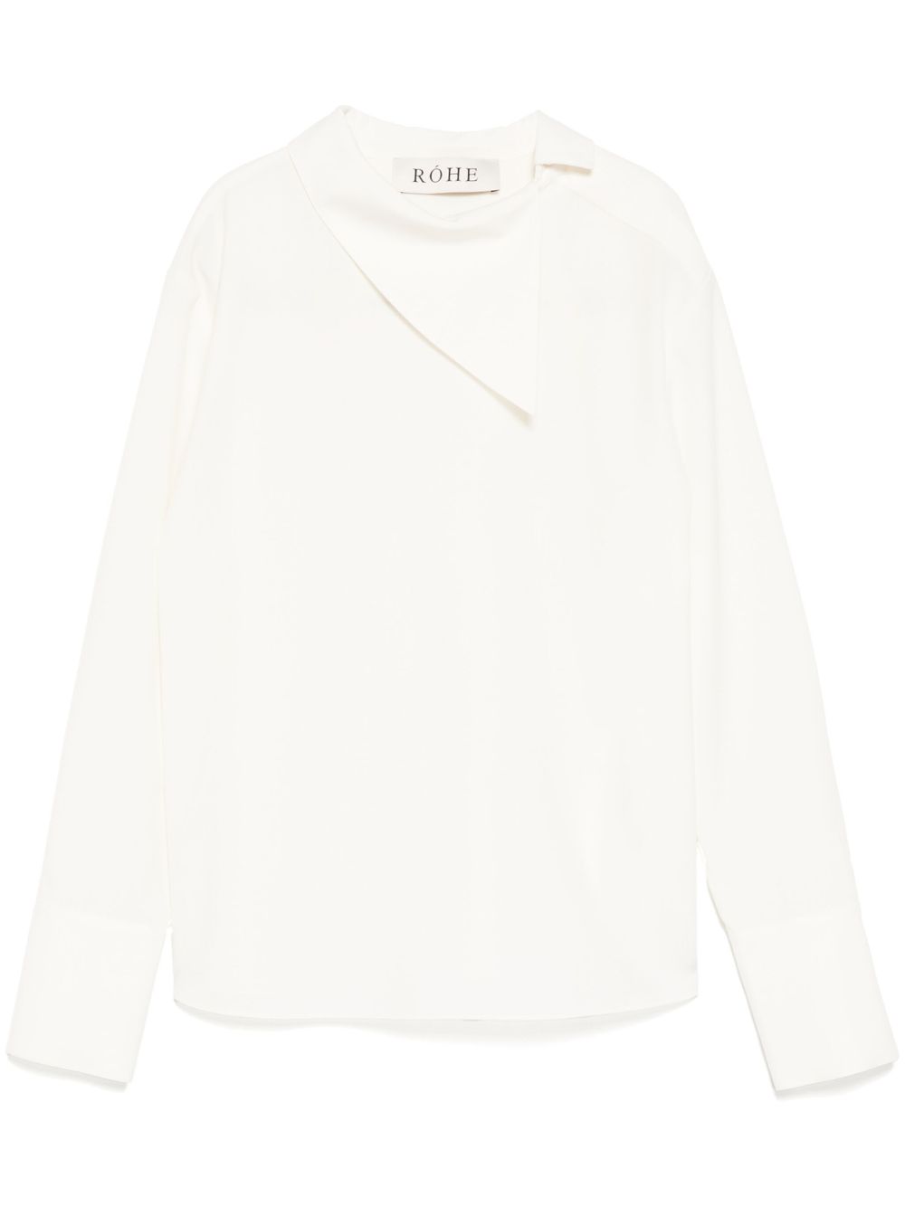 Róhe button fastening shirt - White