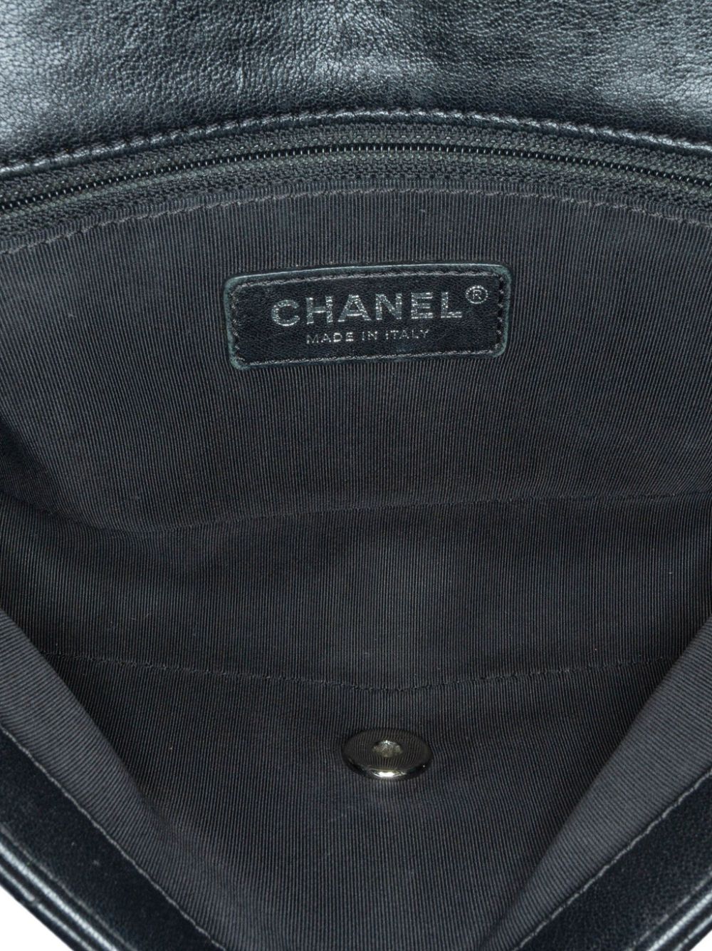 Pre-owned Chanel 2016-2017 Small Quilted Lambskin Cuba Color Flap Crossbody Bag In 黑色