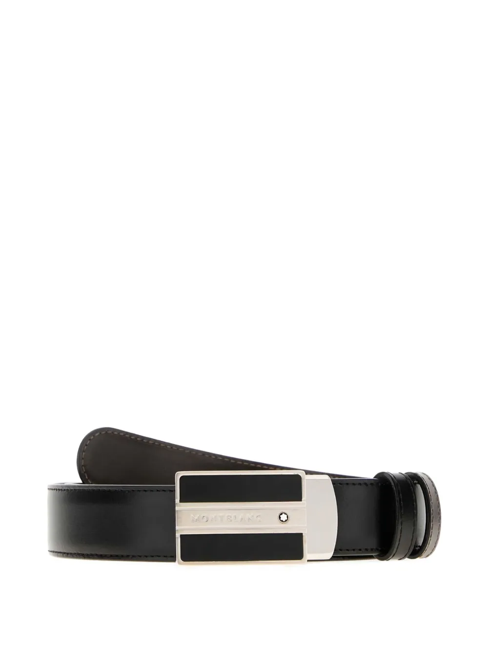 Montblanc Leren riem Zwart