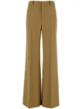 Chloé flared tailored trousers - Brown